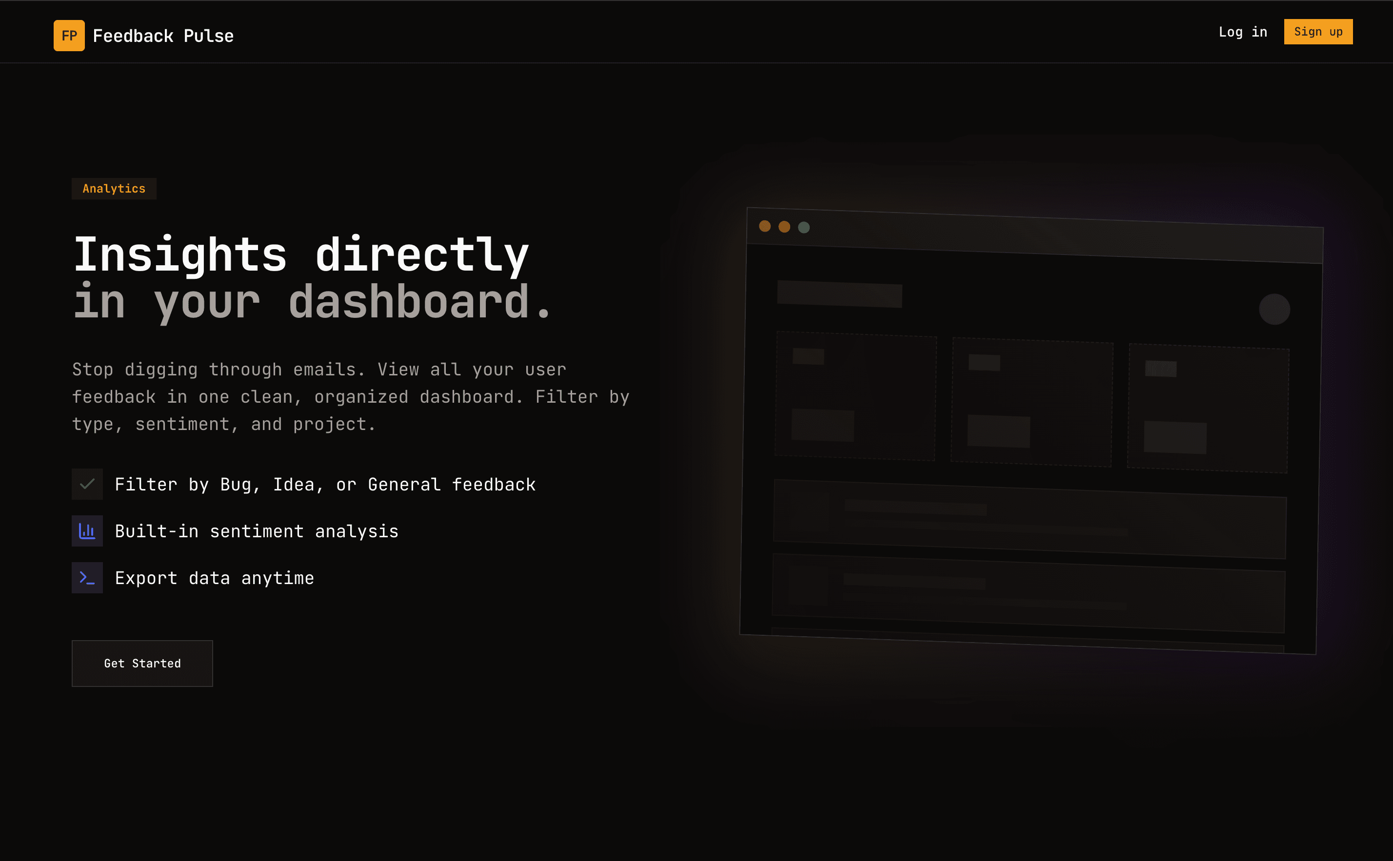 Feedback Pulse - Sentiment & Analytics